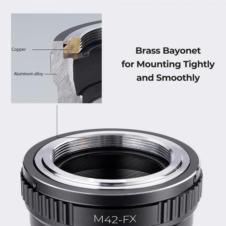Produktbild K&F Concept High Precision Lens Adapter Mount, M42-FX