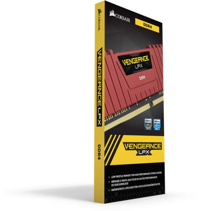 Immagine prodotto Corsair Vengeance LPX (1 x 8GB, 2400 MHz, DDR4-RAM, DIMM)