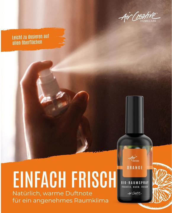 Image du produit AirCreative Spray d'ambiance bio "Orange BIO".