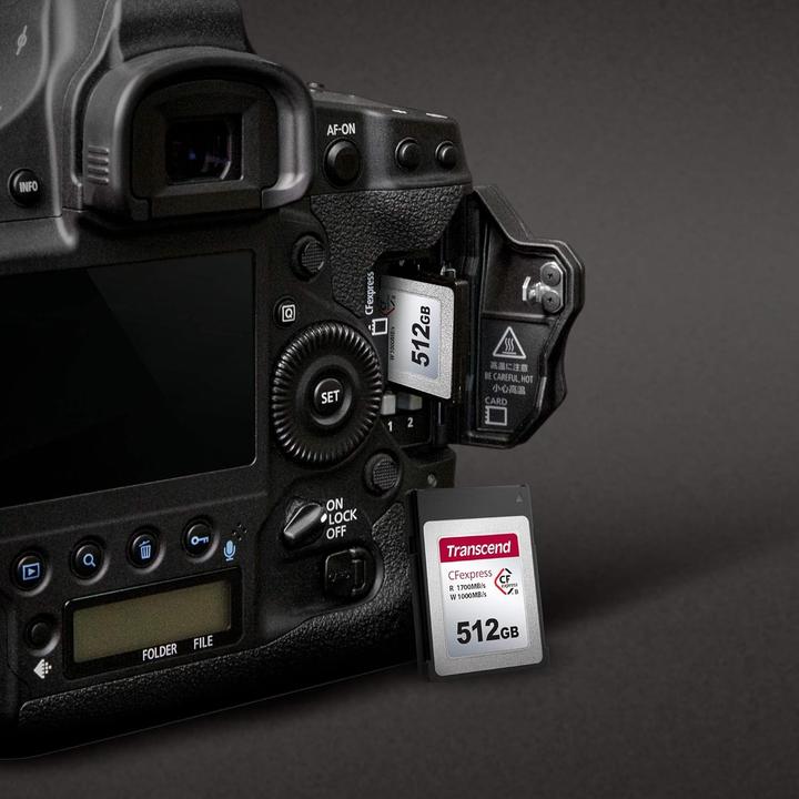 Actual product image Transcend CFexpress 820 (256 GB, CFexpress type B)