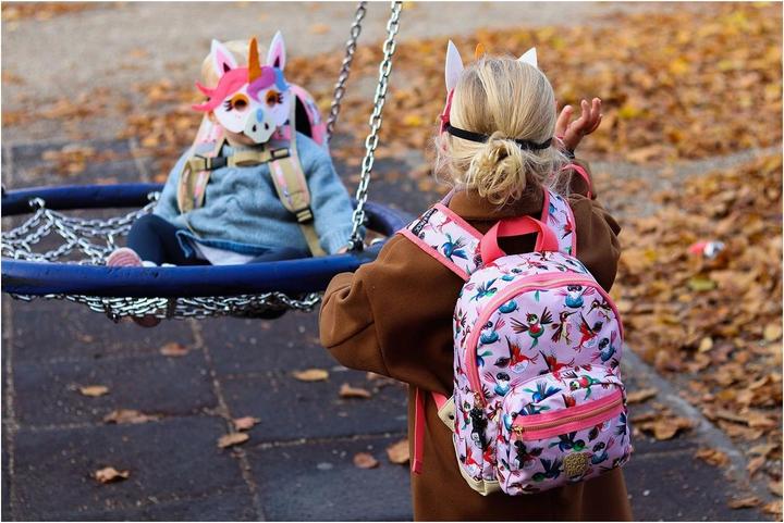 Produktbild Pick & Pack Birds Backpack (22 x 31 x 11 cm) - Soft pink