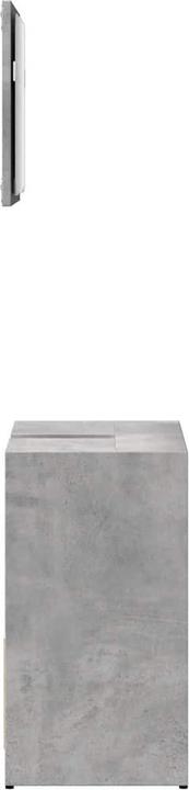 Immagine prodotto vidaXL 2-tlg. Badmöbel-Set Betongrau Holzwerkstoff