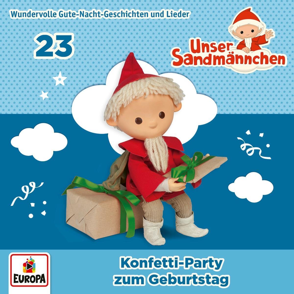Unser Sandmännchen (23) - Konfetti-Party zum Geburtstag, Hörbücher