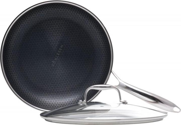Actual product image Kohersen Patelnia z pokrywką Black Cube 28cm (Frying pan, Aluminium, Stainless steel)