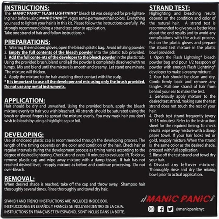 Productafbeelding Manic Panic Blitzschnelles Aufhellungsset