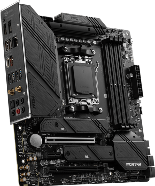 Actual product image MSI MAG B650M Mortar WIFI (AM5, AMD B650, mATX)