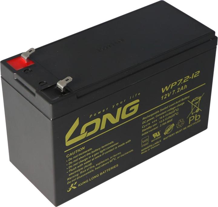 Produktbild Kung Long Akkusatz für APC RBC48, SUA750I, SMT750I, DLA750I, UPS-750T, UPS-750THV, UPS-750TLV (12 V)