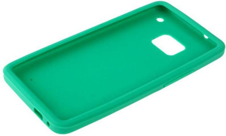 Produktbild König Design Schutzhülle Silikon Case für Handy HTC One M7 Grün (HTC One M7)