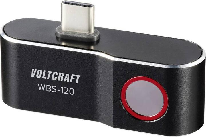 Actual product image Voltcraft WBS-120 Thermal imaging camera -20 to 400°C 120 x 90 pixels 25Hz USB-C® connection for Android