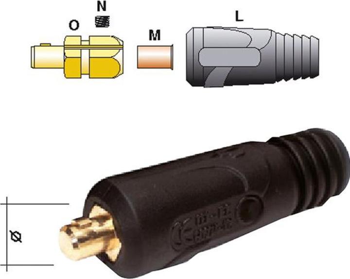Actual product image Magni Connector part standard 35-50 qmm
