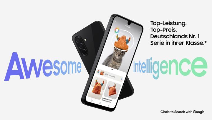 Image du produit Samsung Galaxy A26 (256 Go, Mint, 6.70", Double SIM, 5G)