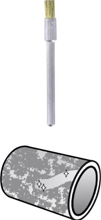 Actual product image Dremel Brass brush 537