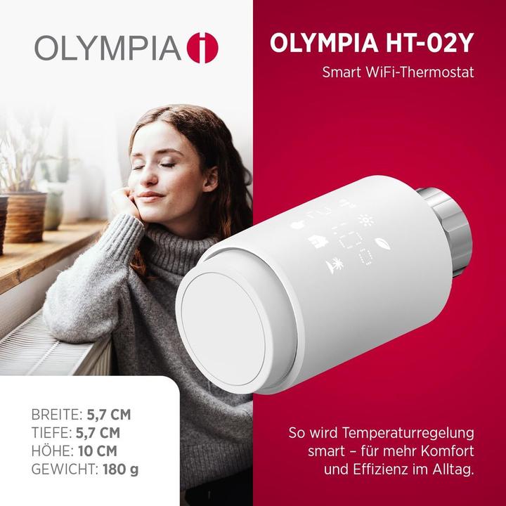 Produktbild Olympia Smart Radiator Thermostat HT-02Y