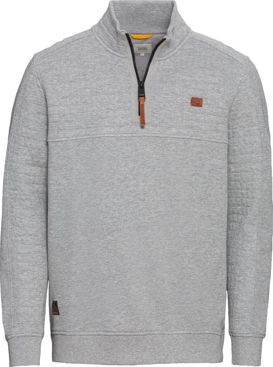 Produktbild Camel Active Sweatshirt mit Troyer-Kragen (L)