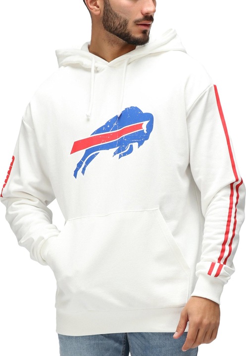 Produktbild Recovered Re:covered Fleece Hoody - NFL Buffalo Bills ecru weiss - M (M)