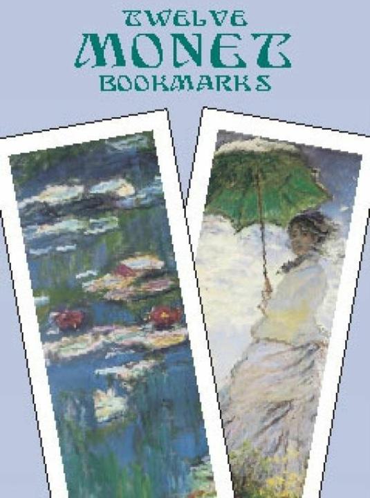 Produktbild Twelve Monet Bookmarks (Englisch, Claude Monet, 2003)