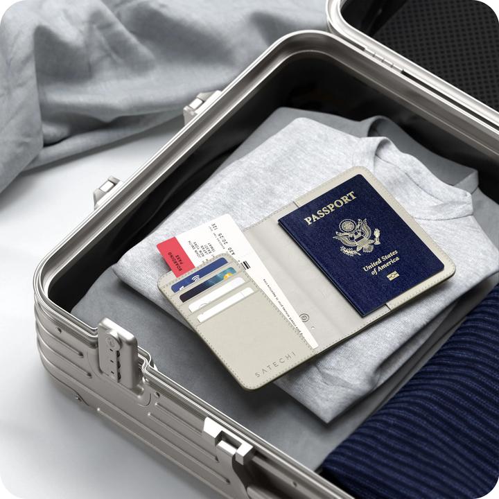 Produktbild Satechi FindAll PasshÃ¼lle aus veganem Leder