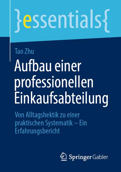Produktbild Aufbau einer professionellen Einkaufsabteilung (Deutsch, 2020)