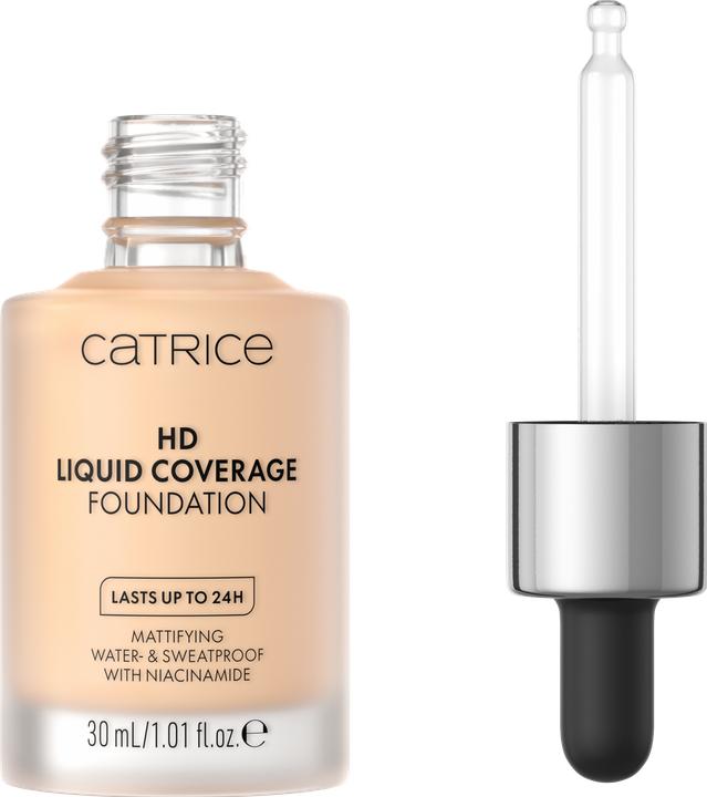 Actual product image Catrice Hd Liquid Coverage (002 Porcelain Beige)
