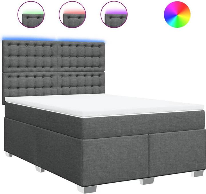 Actual product image vidaXL Boxspringbett (160 x 200 cm)