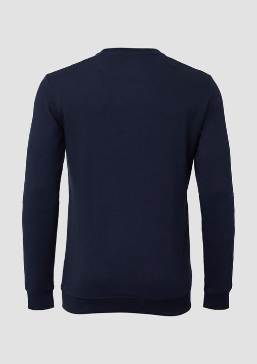 Produktbild s.Oliver Sweatshirt Sweatshirt aus Baumwollmix mit Crew Neck (XXL)