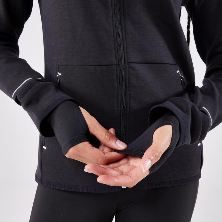 Immagine prodotto Kiprun Giacca da running calda da donna - Run 500 Warm nero (XL)