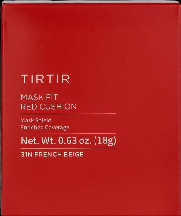 Image du produit TirTir Mask Fit Red Cushion Foundation - Full Coverage, Weightless, Skin Fit (#31N French Beige)