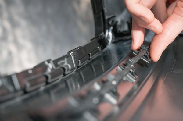 Actual product image HellermannTyton Mounting base (Fixing loops, 28 mm, 100 pcs.)