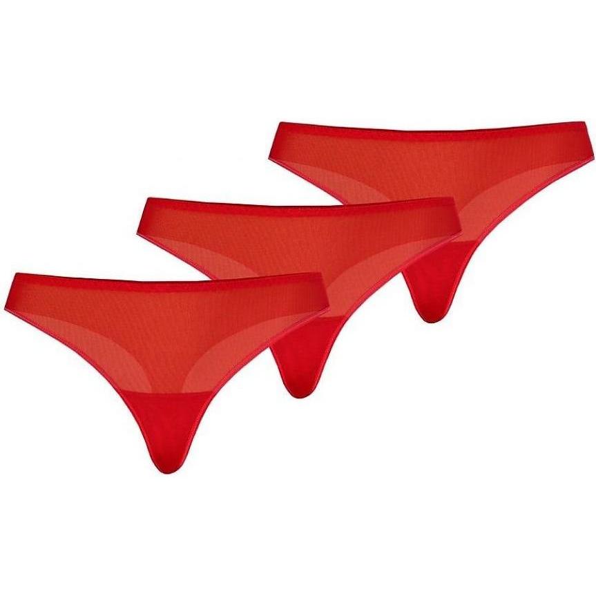 Teyli, Damen, Unterhosen, Set, Rot, (XS)