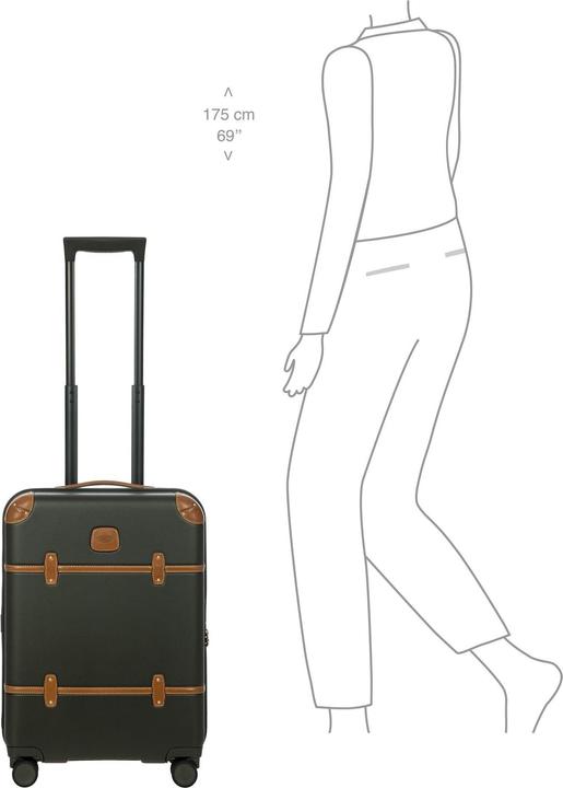 Immagine prodotto Brics Carrello da cabina a 4 ruote Bellagio 55 cm (40 l)