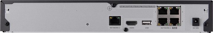 Actual product image Hanwha Wisenet QRN-430S-4TB-S NVR 4 channel (Network Video Recorder (NVR))