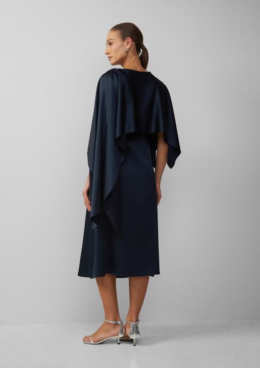 Actual product image S.Oliver Kleid Kurzes Satinkleid mit abnehmbarem Schulterteil (38)