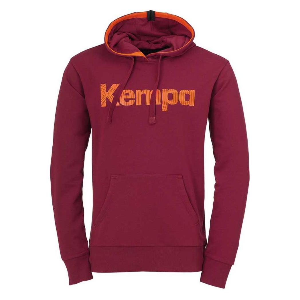 Kempa, Herren, Pullover, Graphic Hoody, Rot, (M)