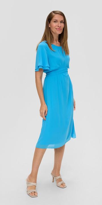 Produktbild S.Oliver Kleid Chiffon-Kleid mit elastischem Bund (42)