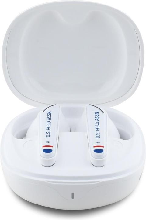 Actual product image U.S. Polo TWS US Polo DH Logo Bluetooth Headphones - White (4 h, Wireless)