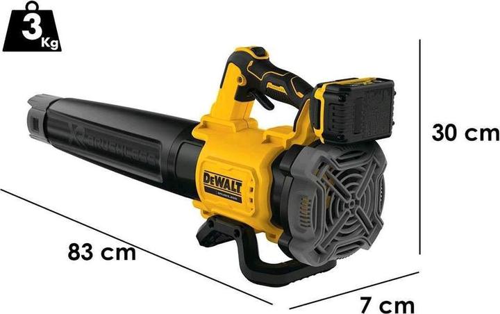 Actual product image DeWalt DCMBL562P1-QW (Rechargeable battery operated, Leaf blower)