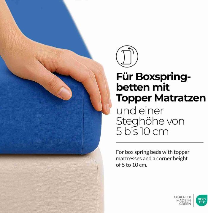 Produktbild Etérea Comfort Jersey Topper (100 x 200 cm, 90 x 200 cm)