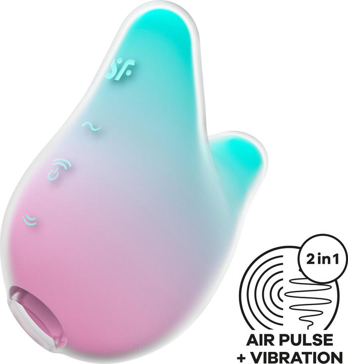 Image du produit Satisfyer Mermaid Vibes - Menthe/Rose