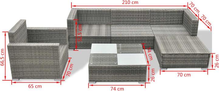 Produktbild vidaXL Erin