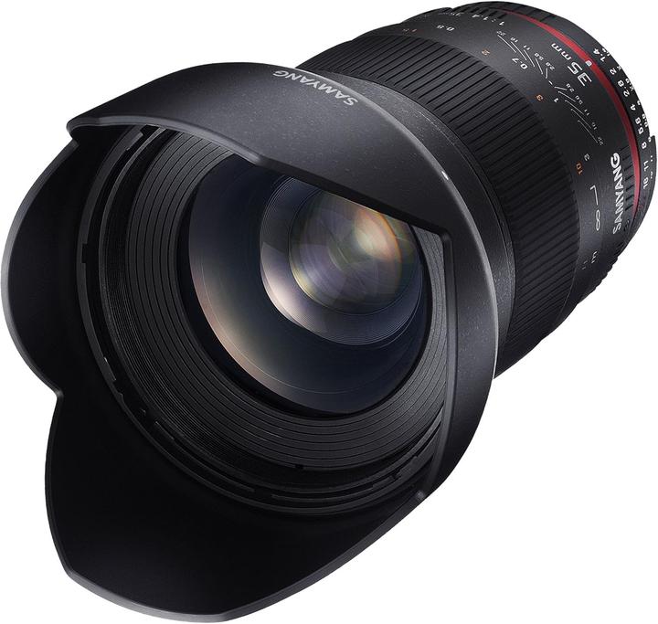 Actual product image Samyang 35mm f/1.4 Canon EF AE (Canon EF, Canon EF-S, APS-C / DX, full size)