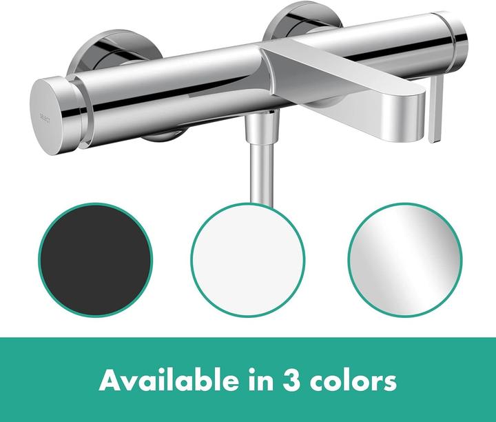 Actual product image hansgrohe FINORIS Badearmatur, Aufputz, chrom