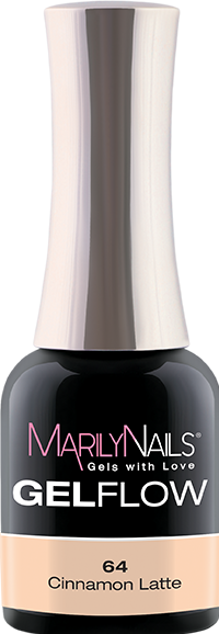 Immagine prodotto Marily Nails GELFLOW - 64 Latte alla cannella (64 Latte alla cannella, Vernice UV gel)