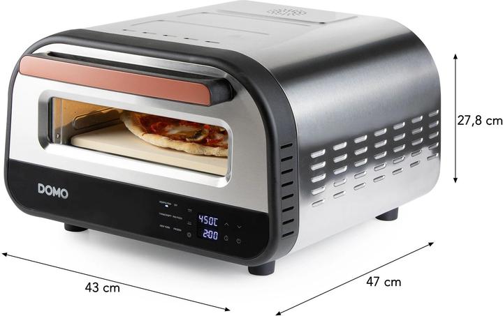 Produktbild Domo Pizza Genius (Pizzaofen Elektrisch)