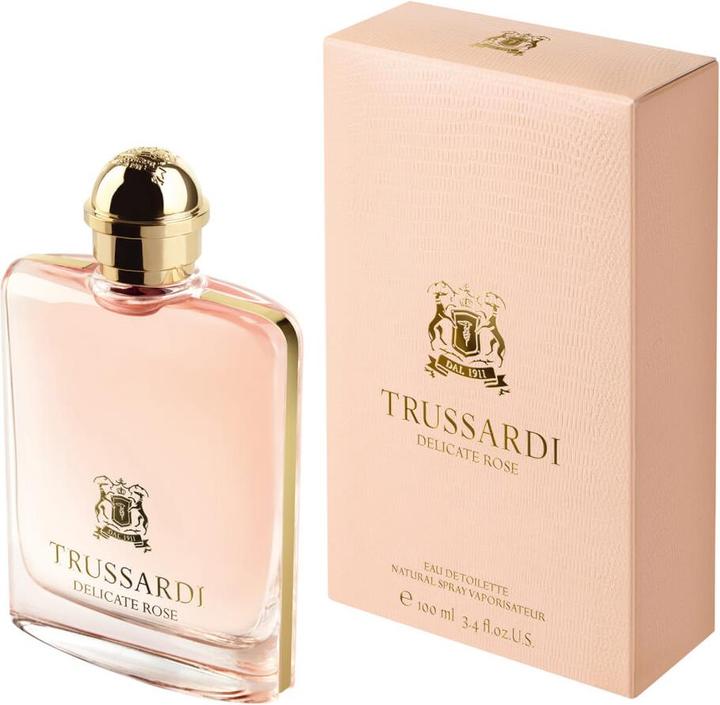Actual product image Trussardi Delicate Rose (Eau de toilette, 100 ml)