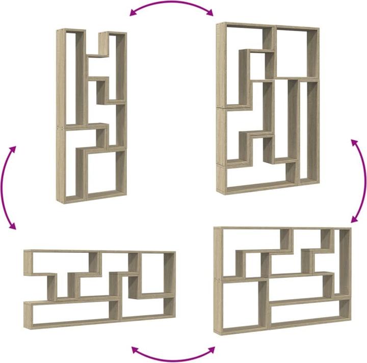 Immagine prodotto vidaXL Scaffale a muro (96 x 12 x 64 cm)