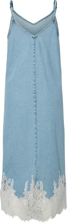 Actual product image Pieces PCFENI SPITZEN JEANS Maxikleid (L)