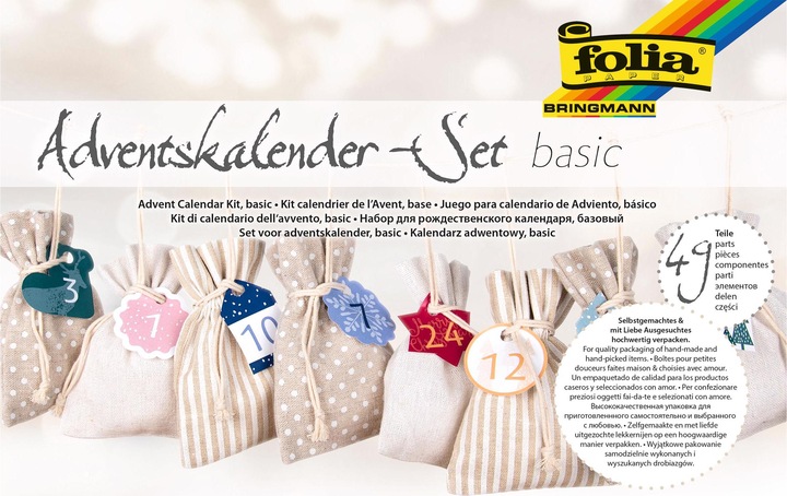 Actual product image Folia Advent Calendar Basic