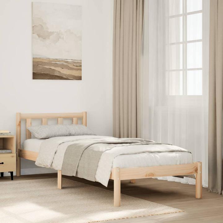 Image du produit VidaXL Bett E x tra Lang ohne Matratze (80 x 210 cm)