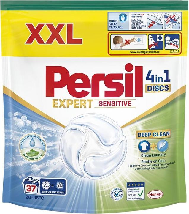 Persil Washing capsules SENSITIVE, 37 pcs (37 Waschgänge, Waschpods)