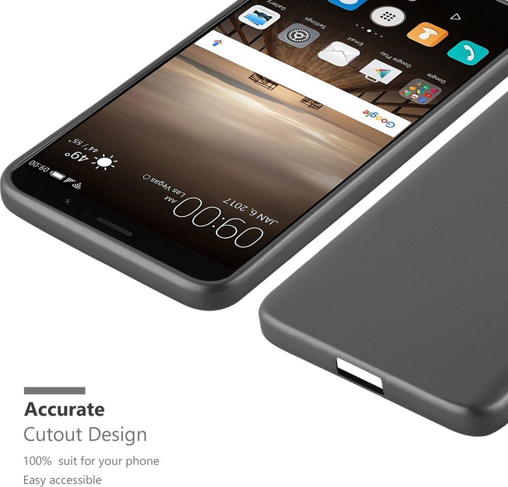 Produktbild Cadorabo TPU Matt Metallic Cover (Huawei Mate 9)